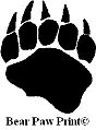 Bear Paw Print